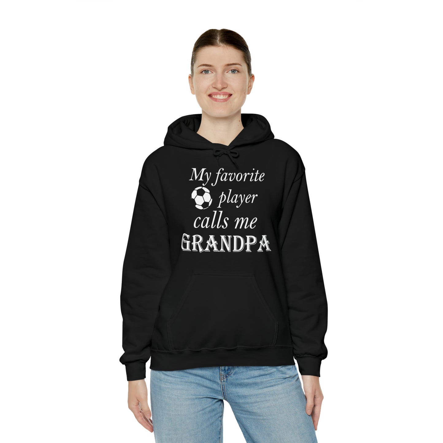 Grandpa Favorite Soccer Player Hoodie