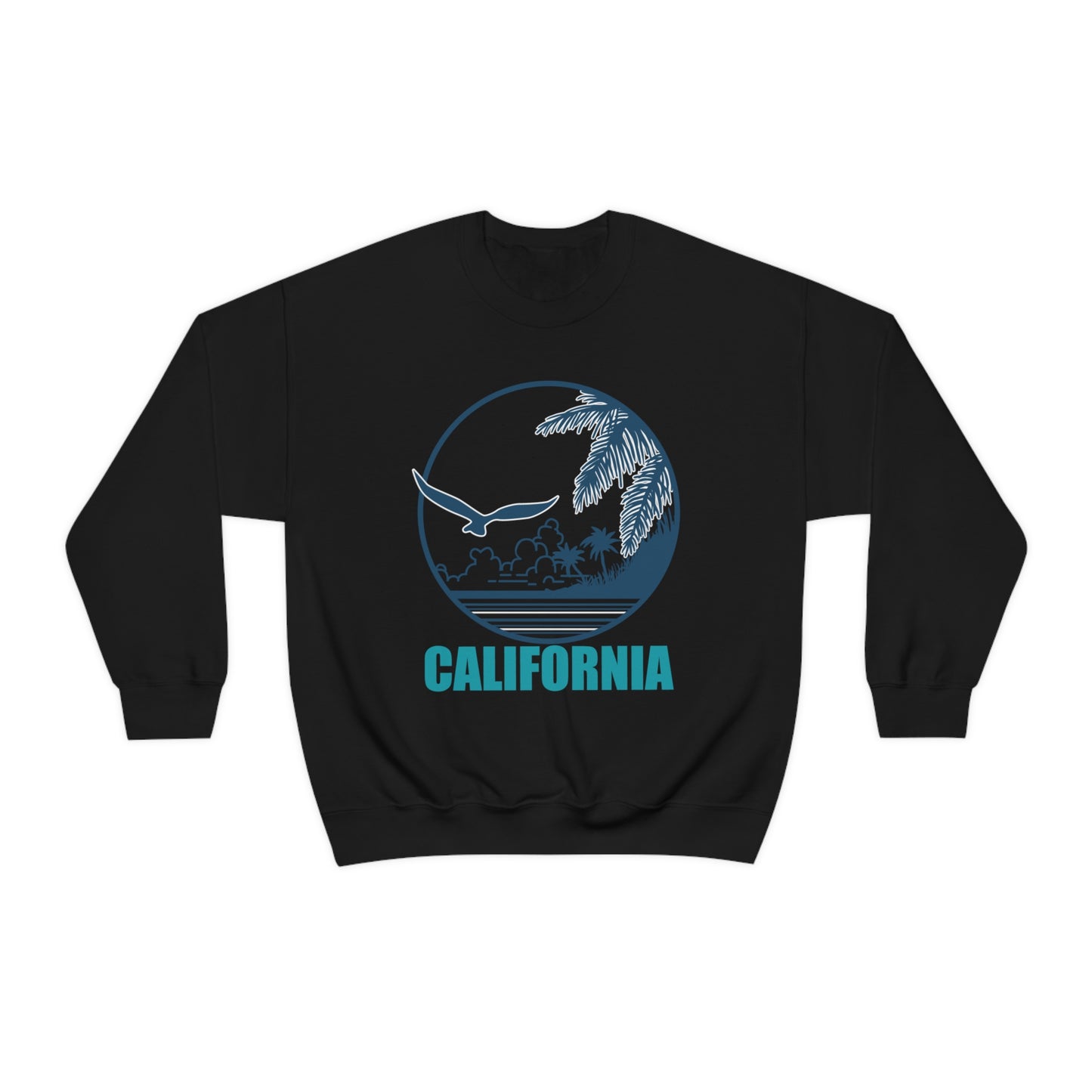 Cali Vibe Crewneck Sweatshirt