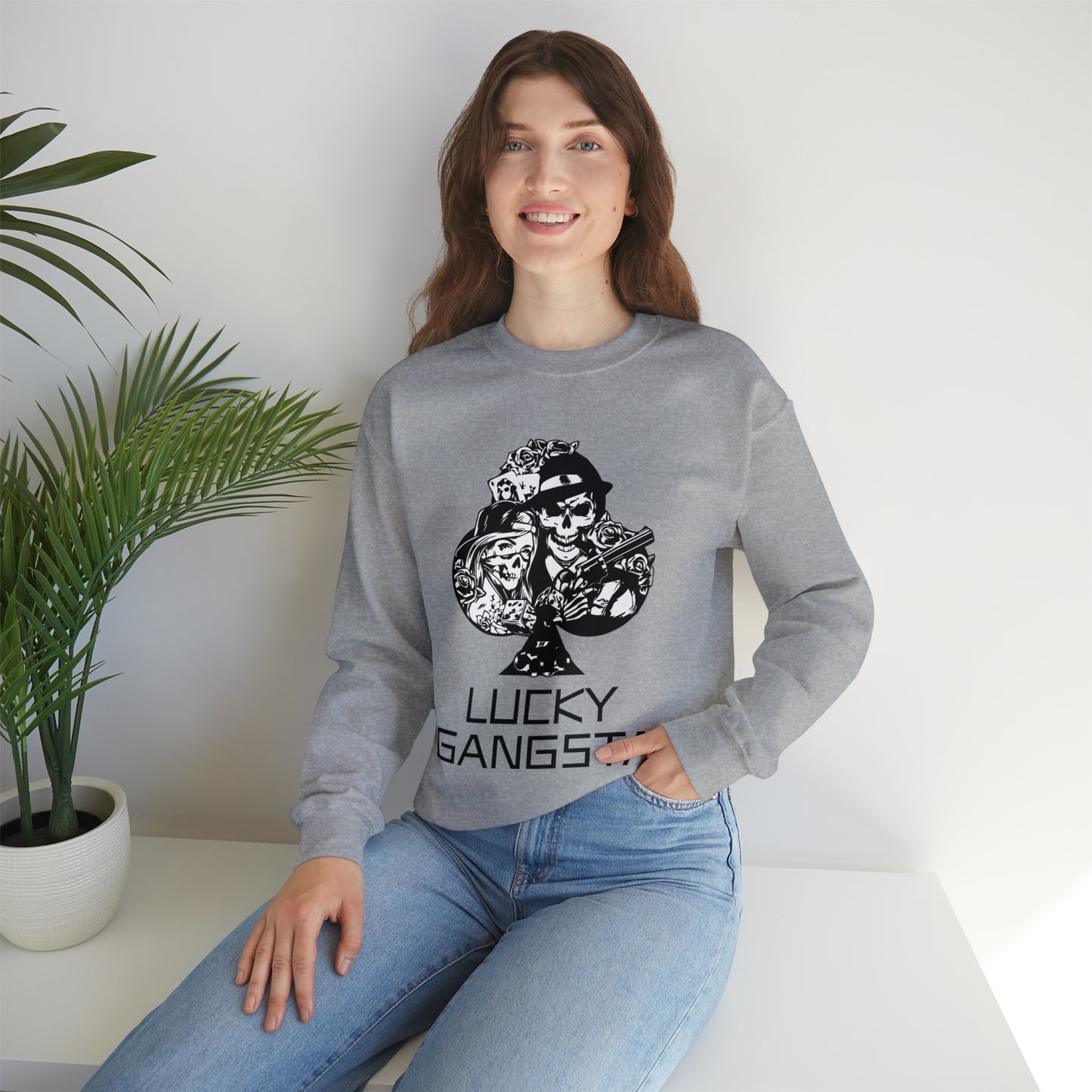 Lucky Gangsta Crewneck Sweatshirt