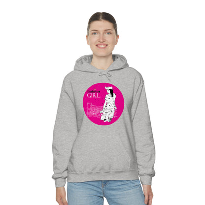 Pink Fashion girl Hoodie