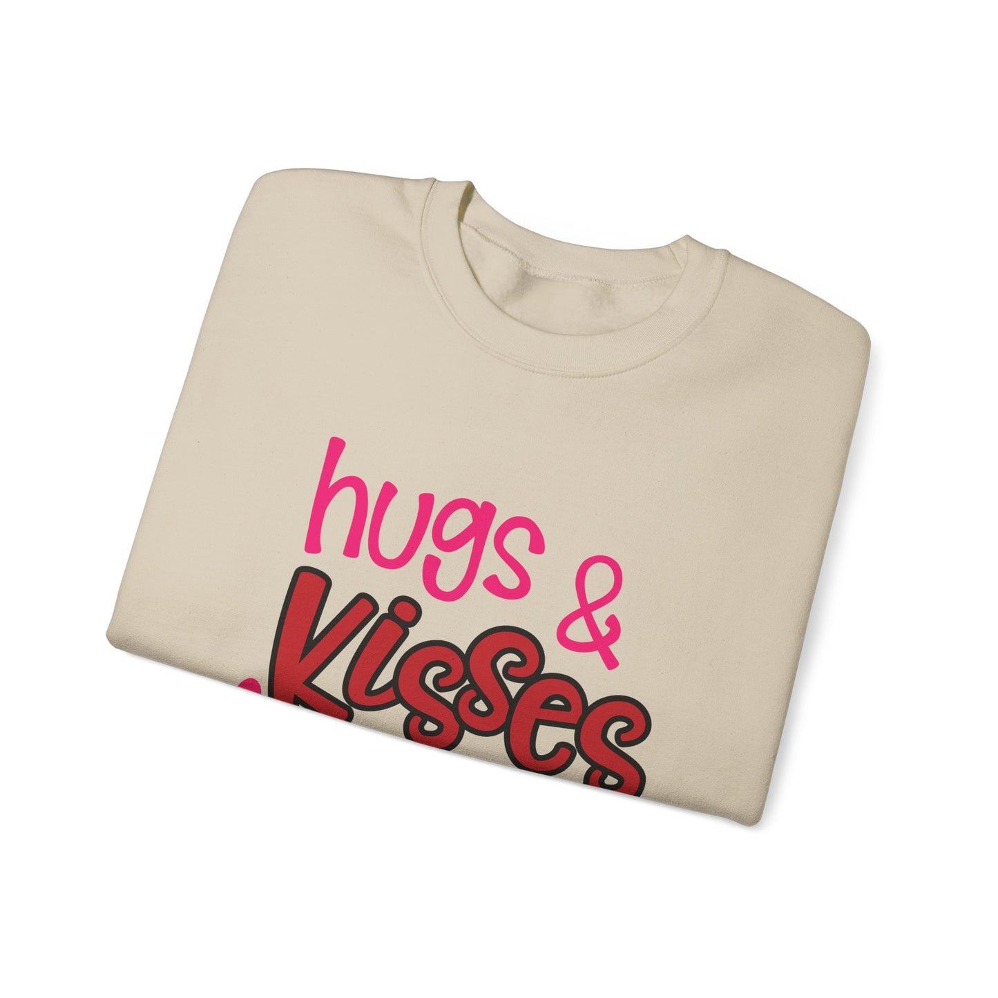 Hugs Kisses Crewneck Sweatshirt