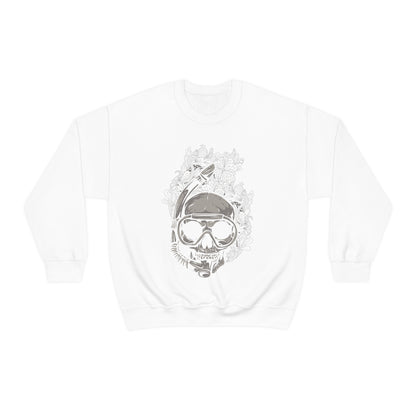 Skull Diver Crewneck Sweatshirt