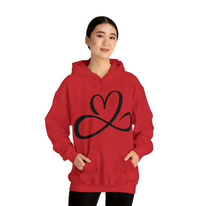 Heart infinity symbol Hoodie