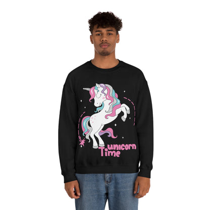 Unicorn time Crewneck Sweatshirt