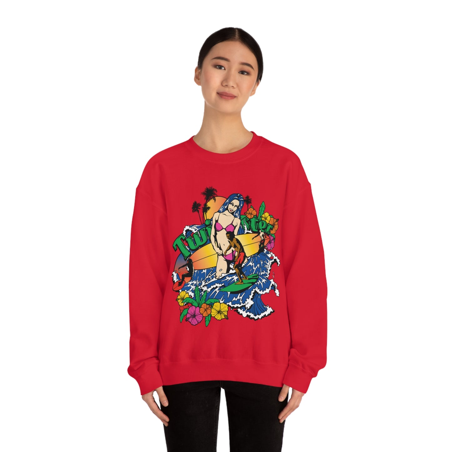 Twister Paradise Crewneck Sweatshirt