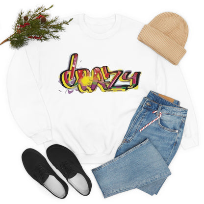 Crazy graffiti Crewneck Sweatshirt