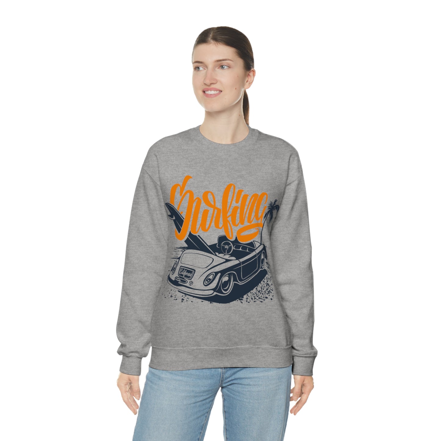 Surfing Cruiser Crewneck Sweatshirt