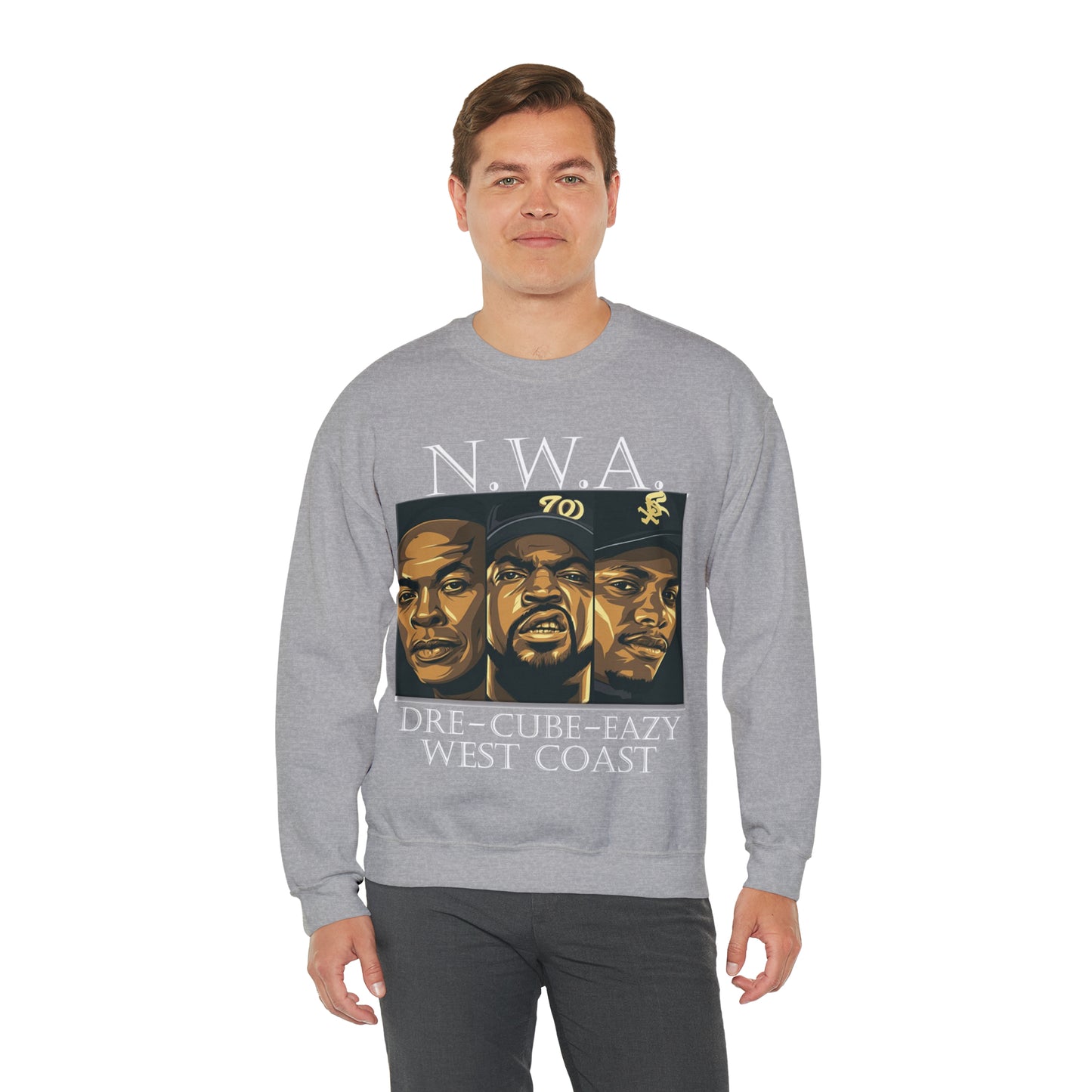 N.W.A West coast Crewneck Sweatshirt