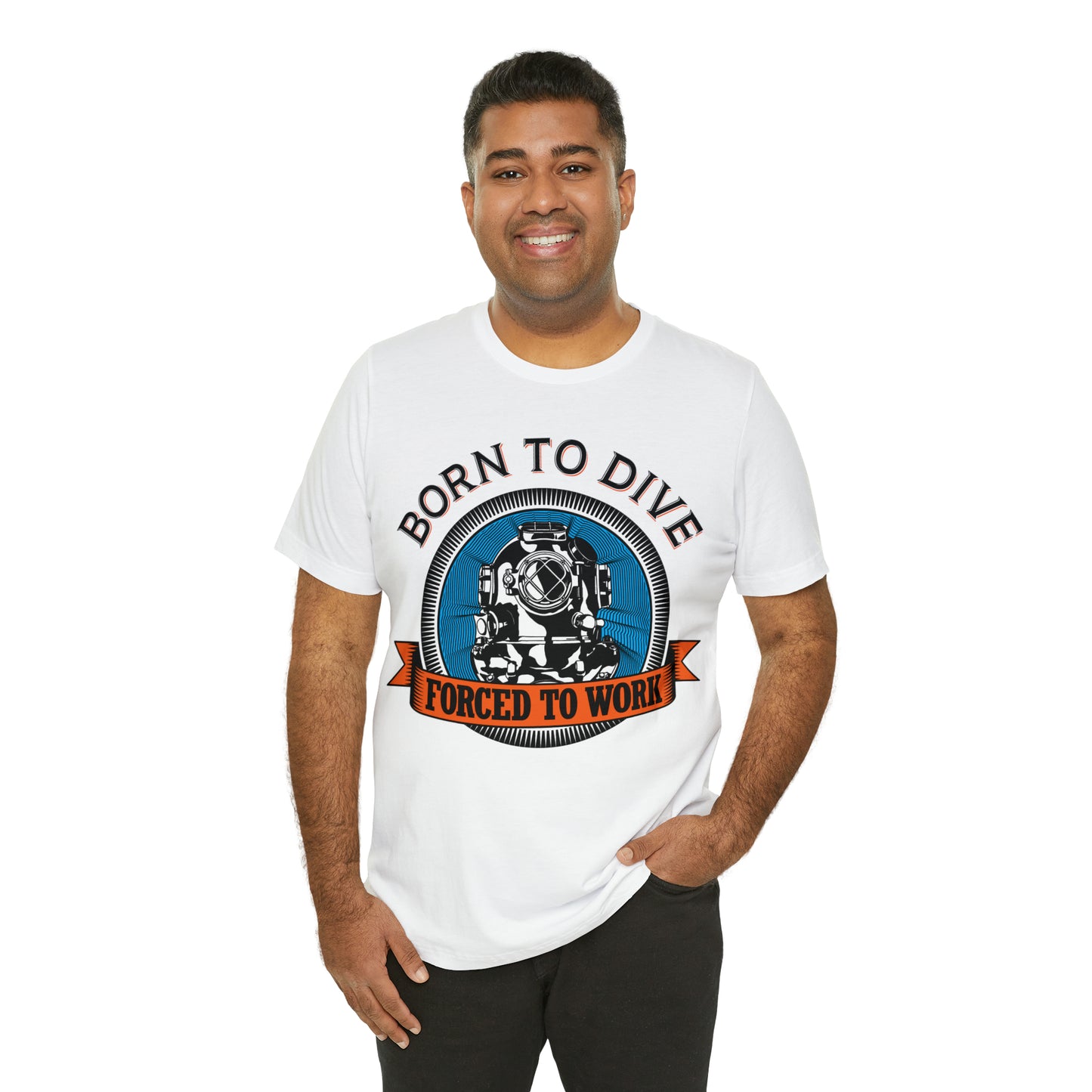 Born to dive force to work T-Shirt