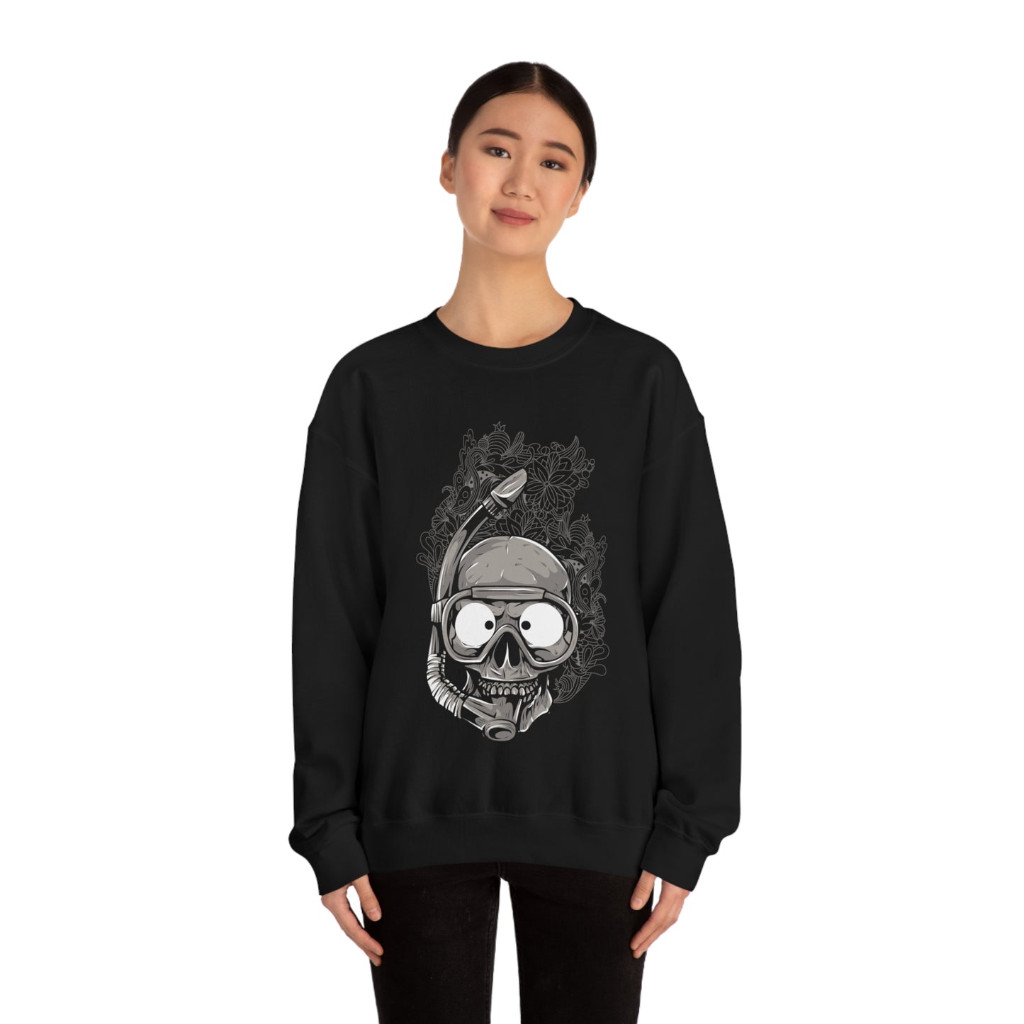 Skull Diver Crewneck Sweatshirt