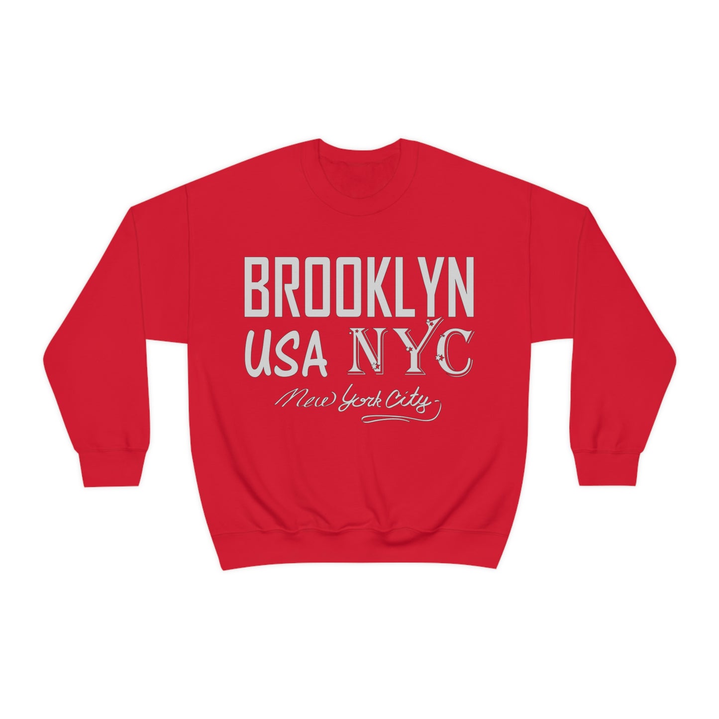 Brooklyn NY USA Crewneck Sweatshirt