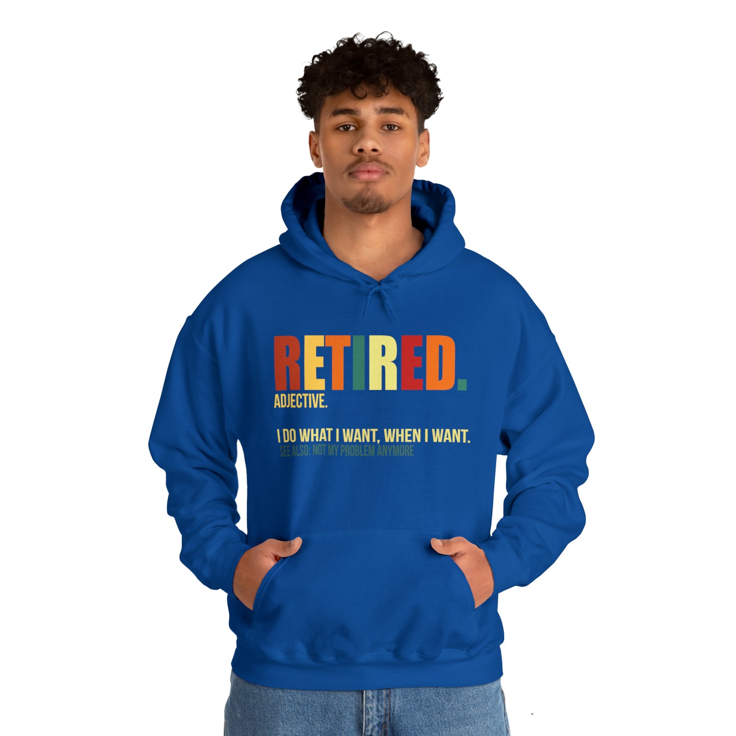 Retired Funny Hoodie