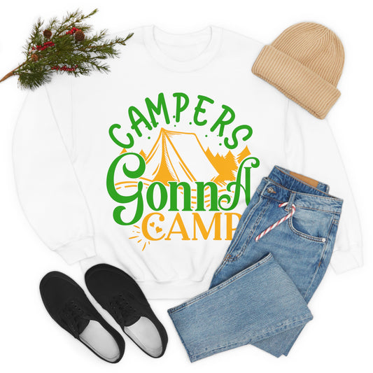 Campers Gonna Camp Crewneck Sweatshirt