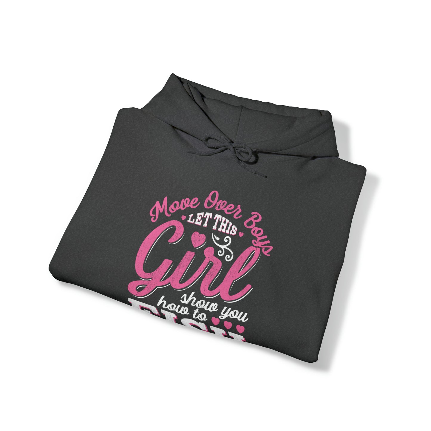 Girl Fishing Hoodie