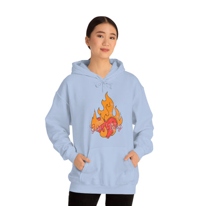 Girl Gang on Fire Hoodie