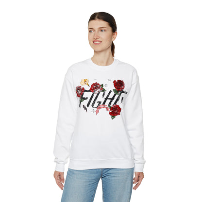 Fight Like A Girl Crewneck Sweatshirt