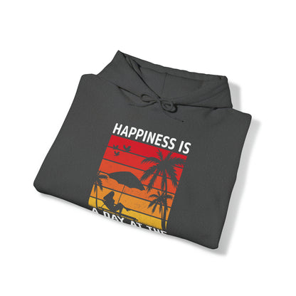 Happiness is at the beach Vintage Hoodie