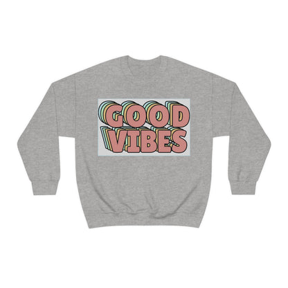 Good Vibes 3D Crewneck Sweatshirt