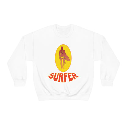 Lady Surfer Crewneck Sweatshirt