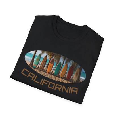 California beautiful surfer beach T-Shirt