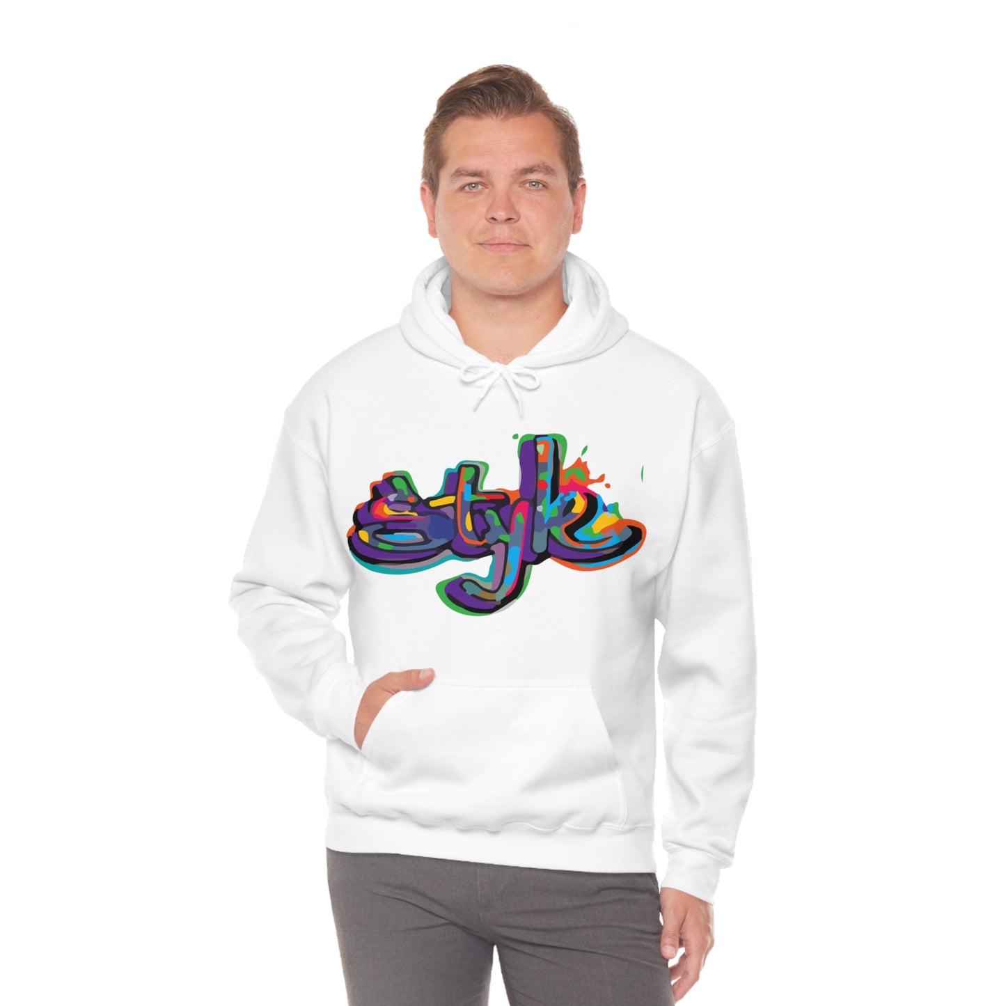 Graffiti style in colors Hoodie