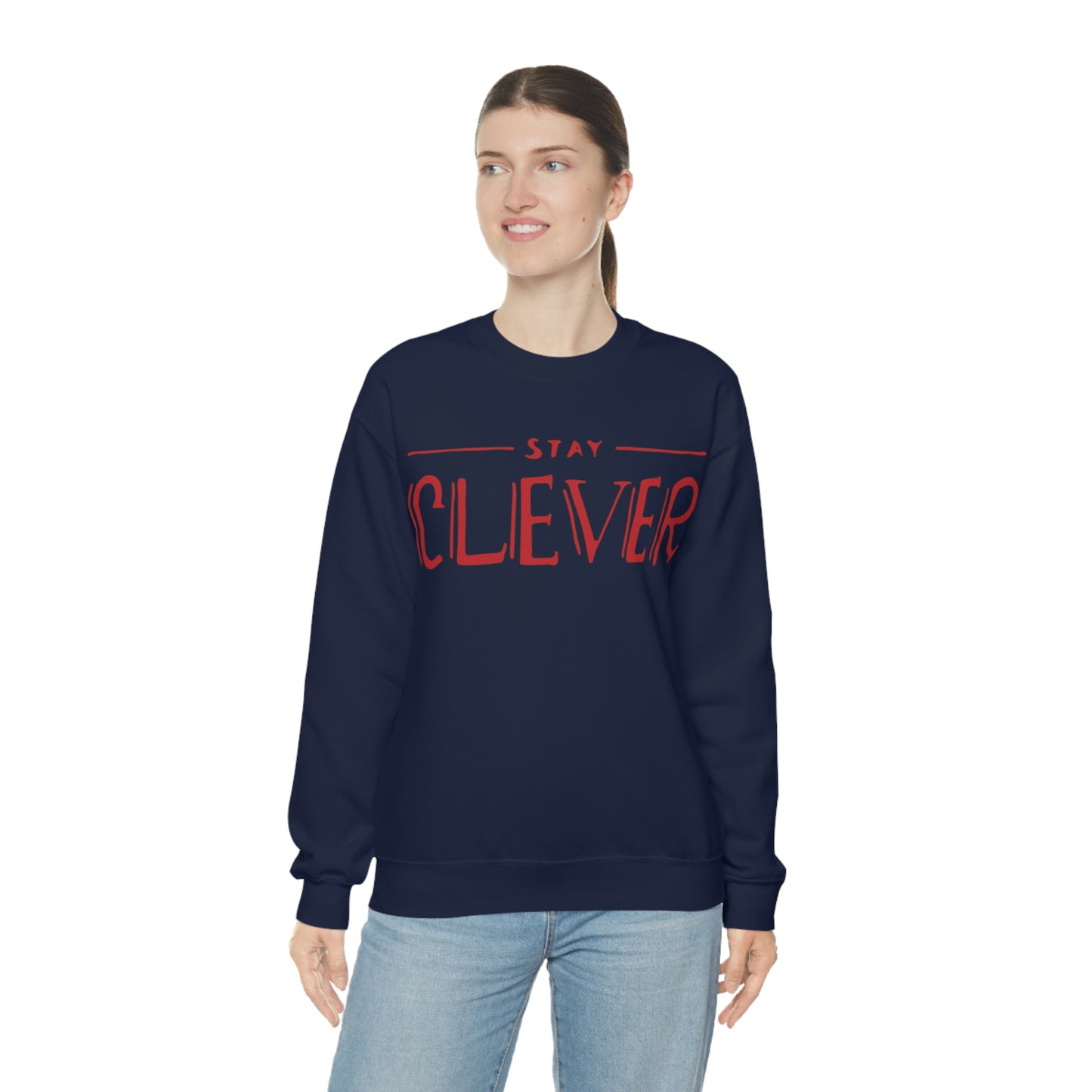 Stay Clever Crewneck Sweatshirt