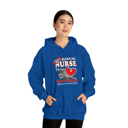 Sleeping nurse Hoodie