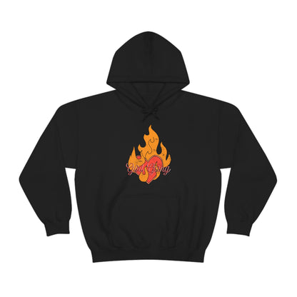 Girl Gang on Fire Hoodie