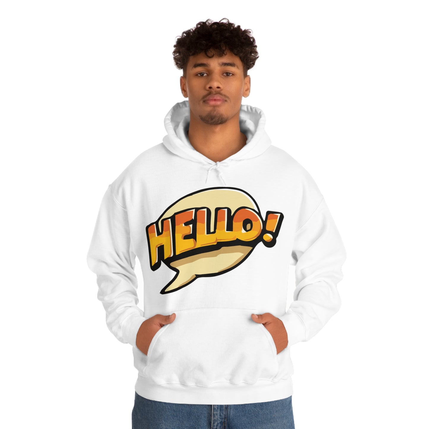 Hello! colorful Hoodie