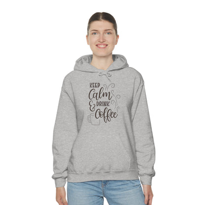 Keep calm and drink coffee Hoodie