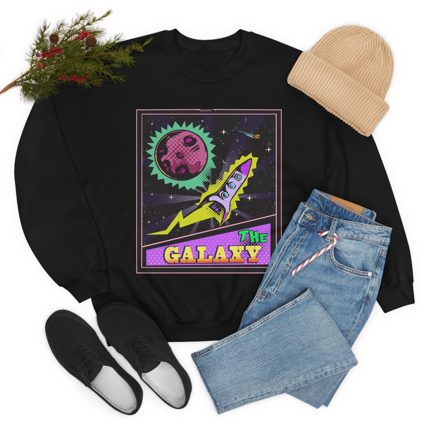 The Galaxy Crewneck Sweatshirt