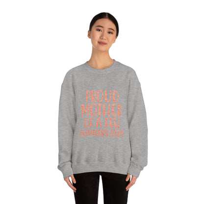 Proud mother of a few dumbass kids-01 Crewneck Sweatshirt