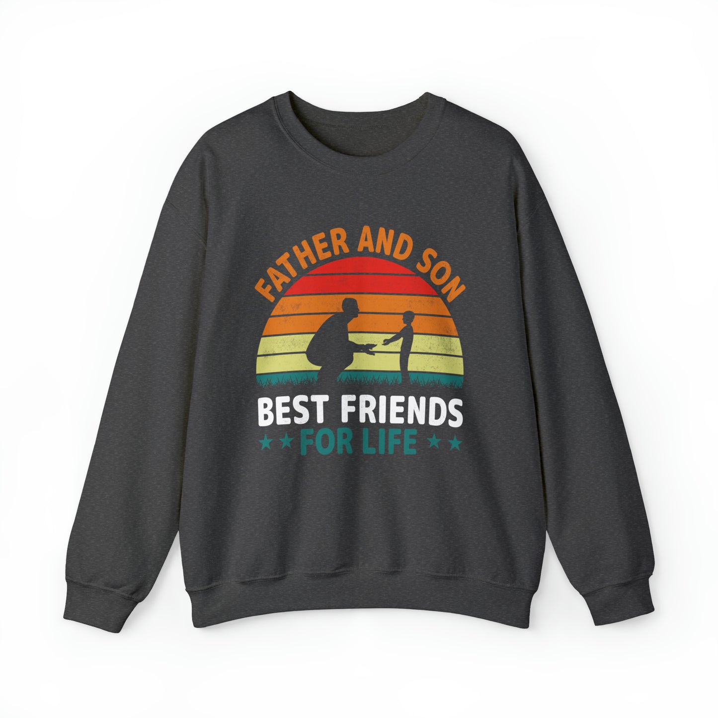 Best friends for life vintage Crewneck Sweatshirt