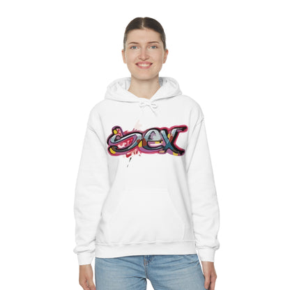 Sex colorful graffiti Hoodie