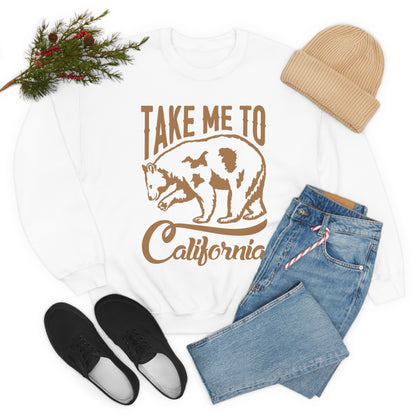 Take me to Cali Crewneck Sweatshirt