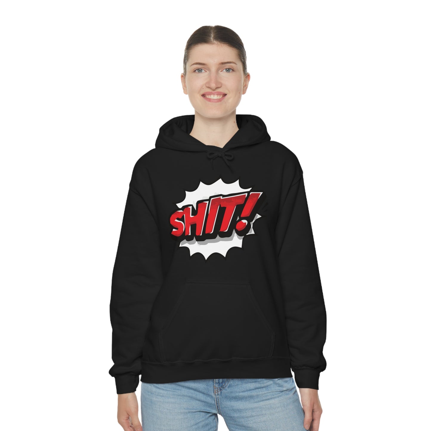 Shit! colorful graphic Hoodie