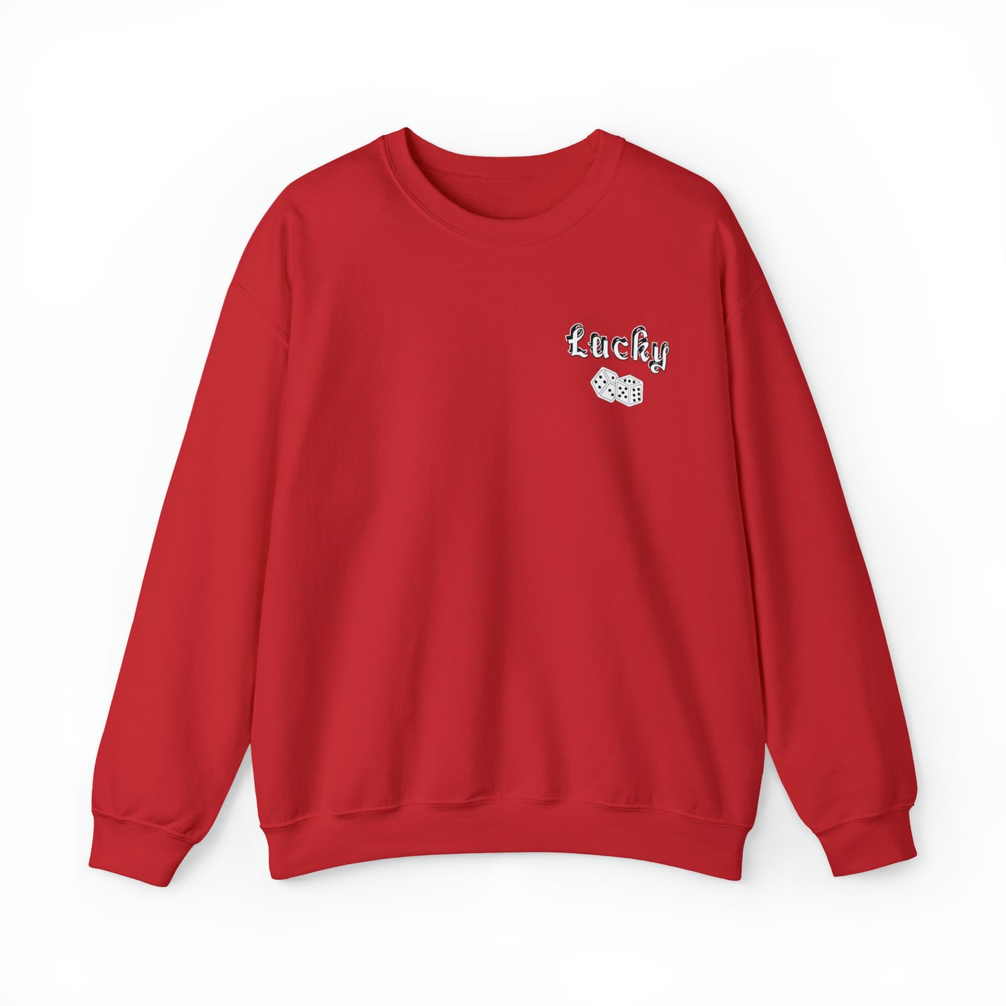 Lucky Front and back Crewneck Sweatshirt