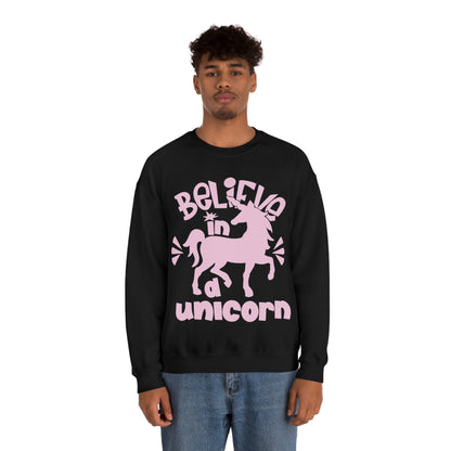 Believe in a unicorn Crewneck Sweatshirt