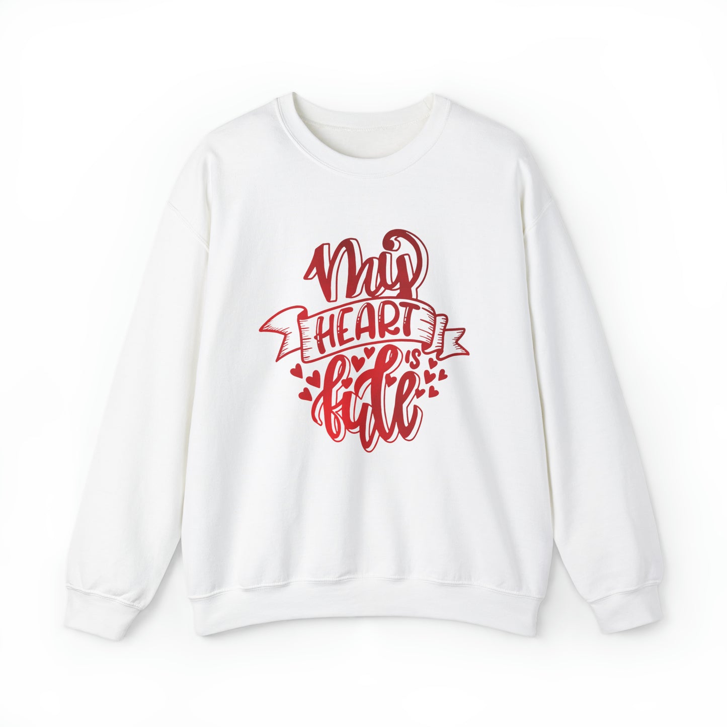 My heart is full Crewneck Sweatshirt