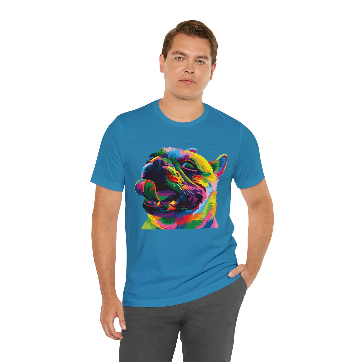 Colorful Dog T-Shirt