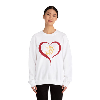 Follow your heart Crewneck Sweatshirt