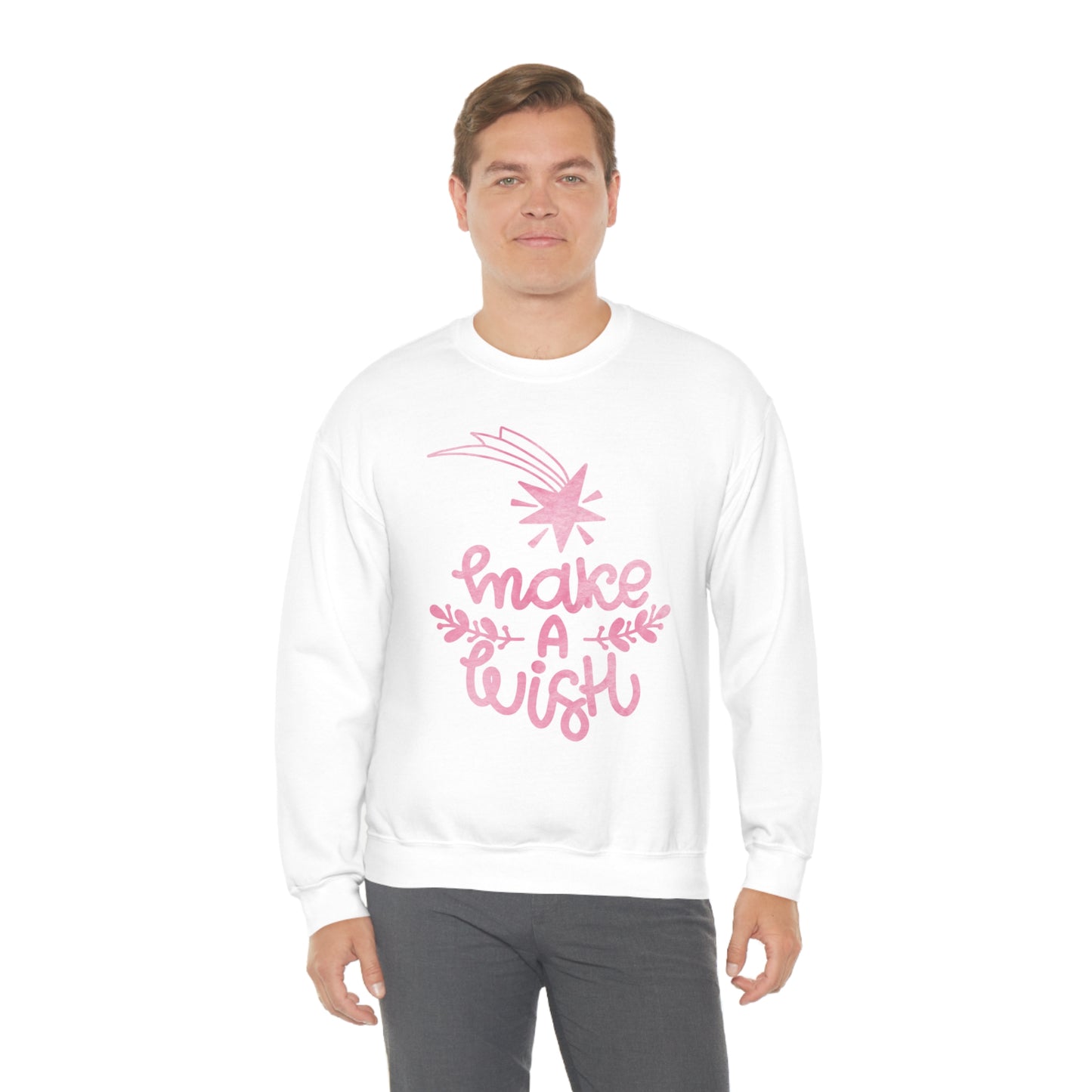 Unicorn make a wish Crewneck Sweatshirt