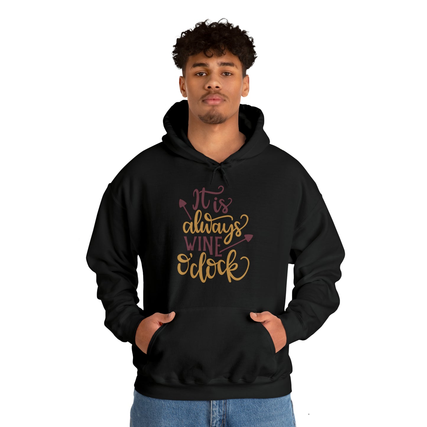 It_is_always_wine_oclock Hoodie