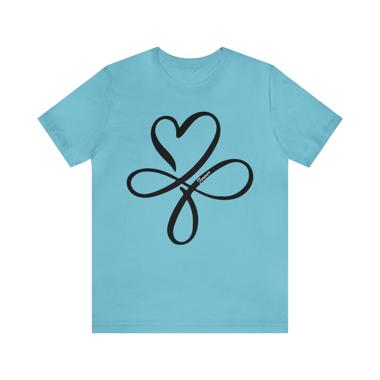 Heart symbol Love Infinity symbol Forever T-Shirt