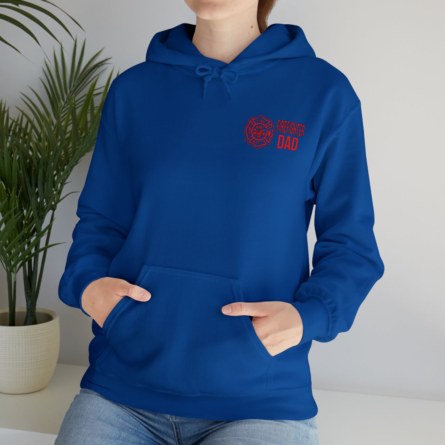 Firefighter Dad Hoodie