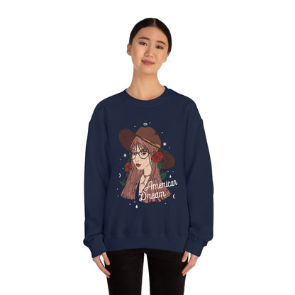 American Dream Woman Crewneck Sweatshirt