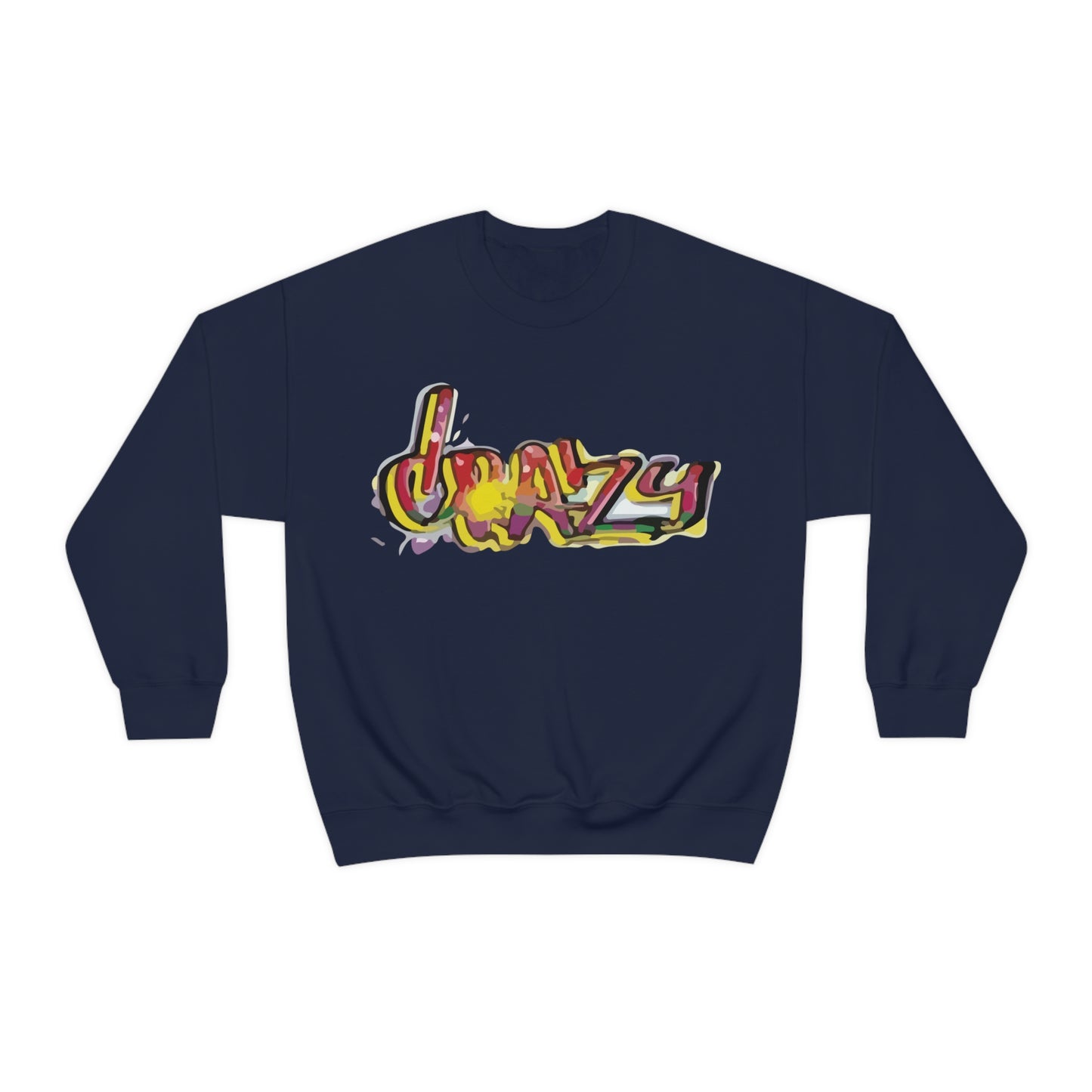 Crazy graffiti Crewneck Sweatshirt