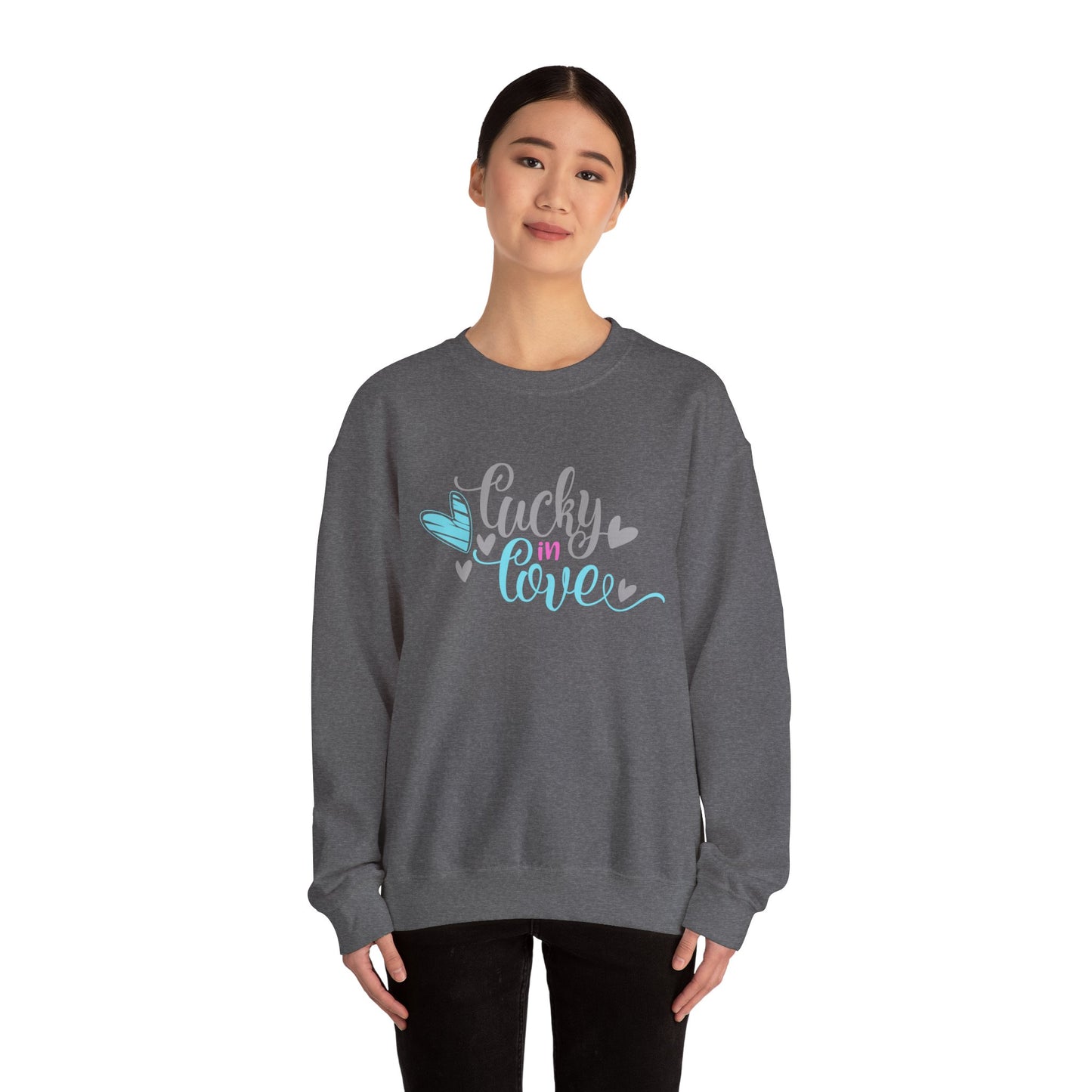 Lucky in love Crewneck Sweatshirt