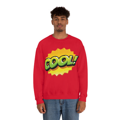 Cool! colorful graphic Crewneck Sweatshirt