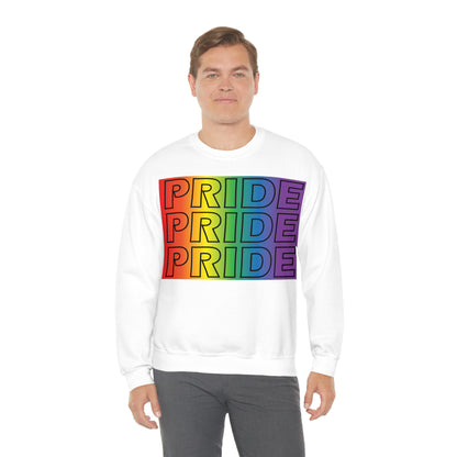 Pride Pride Pride Crewneck Sweatshirt